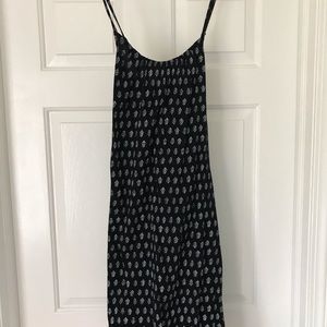 Cross cross strap dress